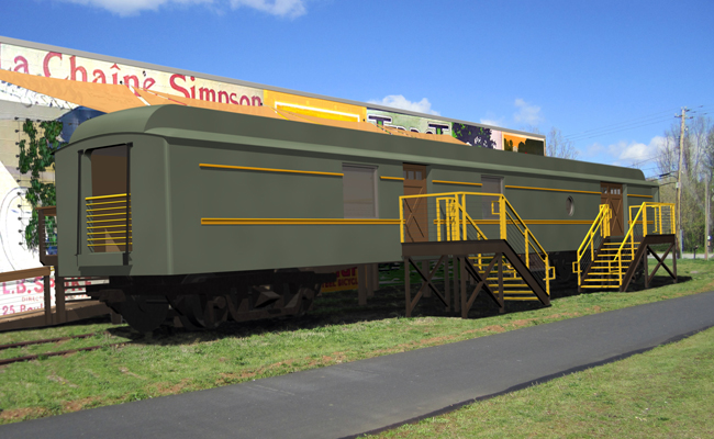 Swamp Rabbit Trail Train